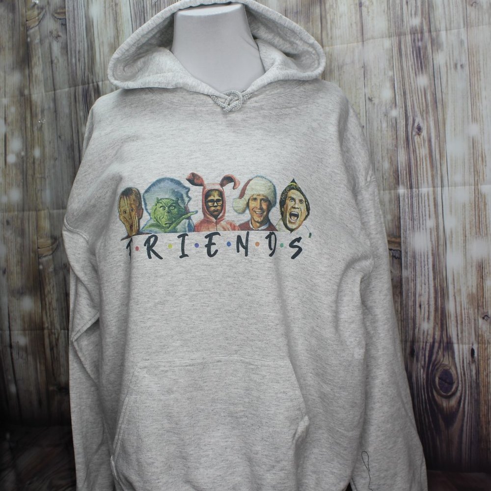 Christmas Friends Hoodie Sweatshirt